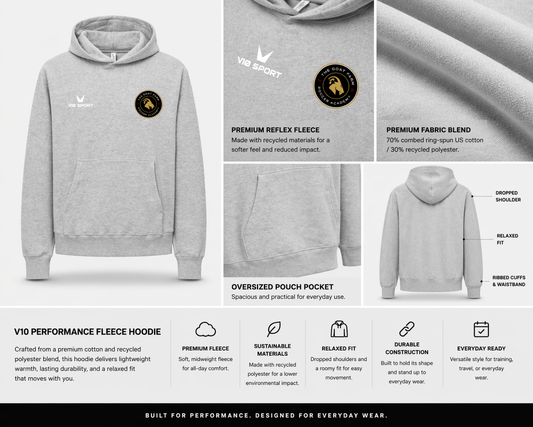 GOAT Farm Soccer x V10 Sport - Performance Fleece Hoodie