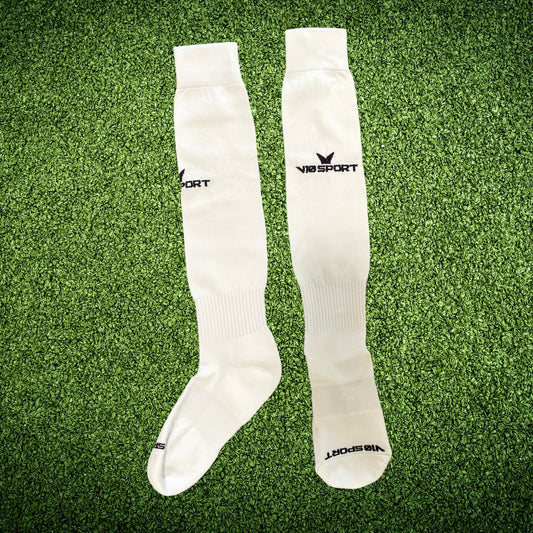 V10 Sport Premier ProMatch Socks – Over-the-Calf (White)